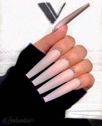 30 square medium length acrylics nails 2018 2019 | pics bucket. Five Unbelievable Facts About Medium Length Coffin Nail Ideas Medium Length Coffin Nail Ideas Medi Coffin Shape Nails Lipstick Nails Beautiful Nail Designs
