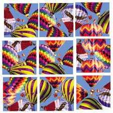 Maybe you would like to learn more about one of these? Hot Air Balloons Scramble Squares B Dazzle