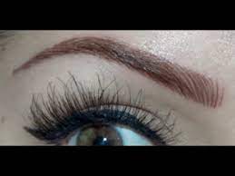 May 03, 2021 · find the spot where your eyebrow arch should peak. Eyebrow Tattoo Before After Youtube