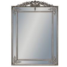 Jacinda antique gold 30 x 40 rounded cut edge wall mirror. Large Silver Antique French Style Mirror Antique French Mirror Decorative Mirror