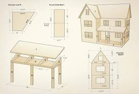 The walls and floor are from 2 sheets of 3/4 cabinet grade plywood. Dollhouse Plans Pdf House Plans 142486