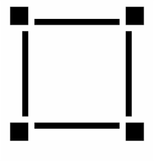 Square Shape Interface Symbol Comments - Black Square Frame Png ...