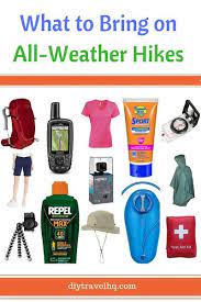 Essential Hiking Gear List For All Weather Hikes Diy Travel Hq Hiking Gear List Hiking Packing List Hiking Gear
