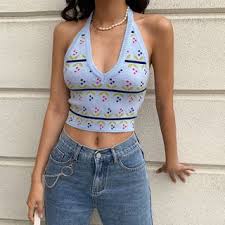 We did not find results for: Buy Sosana Floral Print Cropped Knit Halter Top In Bulk Asianbeautywholesale Com