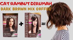 Jika warnanya hijau, coklat, atau merah kecoklatan, anda mempunyai rona warna kulit hangat. Cat Rambut Warna Coffee Brown Miranda Hair Colors Youtube