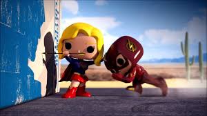 Funko Pop Movie Dcmarverse Supergirl And Flash Supergirl Funko Pop