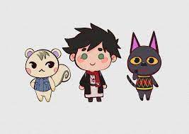 Velg et alternativ art style 01 art style 02. Very Simple But I Made Some Art Of My Camper With Kiki And Marshall Playing With A Different Art Style Animalcrossing