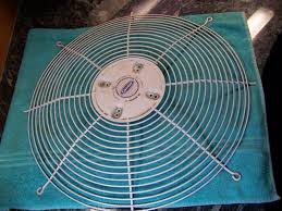 Chrome fan guard 4 dia, screws apart 6. Carrier Bryant Oem Condenser Top Hvac Grill Fan Guard Motor Mount For Sale Online Ebay