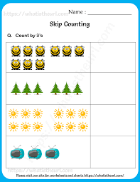 Skip counting by 4s to 120; Skip Counting Worksheet For Grade 1 3 Your Home Teacher
