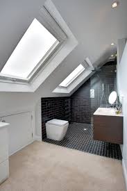 Attic bathrooms with sloping walls. Attic Bathroom Sloped Ceiling Novocom Top