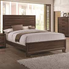 More about returns and exchanges. Coaster 205321q Brandon Warm Brown Bed Available In Queen And King Size Curley S Furniture Store Des Moines Iowa