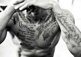 See more ideas about chest tattoo text, chest tattoo, tattoo lettering. Biblical Quotes For Men Quotesgram
