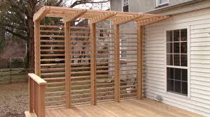 Building a pergola on top of your deck can provide shade, privacy, and a beautiful design feature. Want To Build A Pergola Into Your Deck Check Out This How To And Video Myfixituplife
