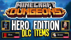 I tried to make it as close as possible but i had to do some redesigning otherwise it would've looked really bad in game. Minecraft Dungeons Hero Edition Where To Find Skins Hero Cape Baby Chicken Pet Youtube