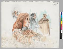 Los angeles (kron) — famed lawyer f. From The Online Archive Of California Courtroom Sketch Of Patty Hearst 3 2 76 Patty Hearst In Background F Lee Courtroom Sketch Drawing People Drawings