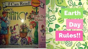 Fancy Nancy Earth Day Rules Cildrens Books Read Aloud Fancy Nancy Read Aloud Earth Day