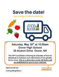 The food bank supplies millions of pounds of food annually to more than 400 partner agencies, including food pantries, homeless shelters, soup. City Of Dover Nh The Nh Food Bank A Program Of Catholic Charities New Hampshire Will Host A Mobile Food Pantry In Dover This Saturday May 30 The Mobile Food Pantry