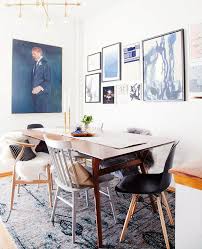 How To Mix Match Dining Chairs 5 Ideas Looks We Love Hayneedle Eclectic Dining Room Mismatched Dining Room Pastel Living Room