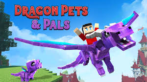 Pump action flying cyber dragon. Dragon Pets Pals Minecraft Map
