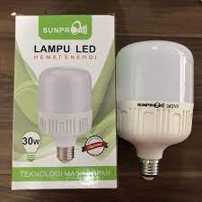 Lampu solar panel tenaga surya portable hemat energi untuk taman /. Lampu Led Tabung Sunpro 30watt Besar Terang Hemat Energi Shopee Indonesia