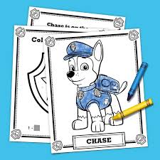 Print paw patrol coloring pages for free and color online our paw patrol coloring. Free Paw Patrol Coloring Pages Happiness Is Homemade