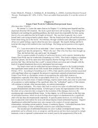 full text paper pdf empty chair work for unfinished interpersonal issues interpersonal gestalt therapy unfinished