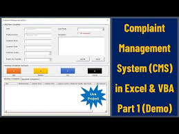 Create a training tracker excel template. Automated Complaint Management System Thedatalabs