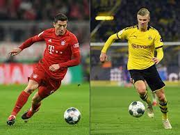 Robert lewandowski was presented with a unique, customised pair of hypervenom ii football boots to celebrate his other symbols on the boots include lewandowski's personal logo, jersey number. Robert Lewandowski Vs Erling Braut Haaland A Special Race For The Bundesliga Golden Boot Last Word On Football