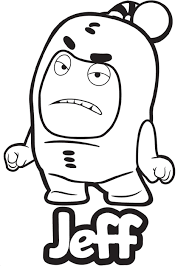Download and print these oddbods coloring pages for free. Jeff Oddbods Coloring Page Free Printable Coloring Pages For Kids