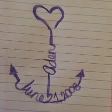 Neat My Son Is My Anchor Just Need Name And Date Change Tattoo For Son Baby Name Tattoos Mommy Tattoos