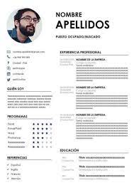 Modelo de currículum simple y sencillo para rellenar gratis sin experiencia. Modelo De Curriculum Vitae 2021 Para Word 200 Modelos Cv Gratis