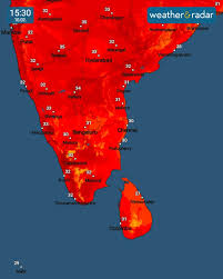 The distance between cities of tamil nadu (india) is calculated in kilometers(kms), miles and nautical miles. Weather Radar India On Twitter Our Temperature Map Is Steadily Turning Red In The Southern States Daily Sunshine Hours Average 10 12 We Can Sense The Summer S Slow But Tactical Approach Weather
