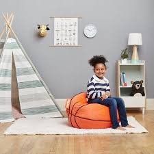 big joe plush basketball kids bean bag chair walmart com bean bag chair kids bean bags bean bag chair kids
