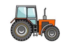 Sticker tracteur vert pour votre décoration.pré découpé suivant le contour de. Stickers Deco Tracteur