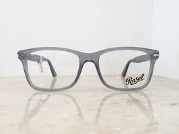 persol translucent cloudy gray square hipster glasses frames