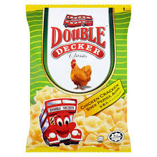 Даг и кирилл — экстра. Double Decker Chicken Cracker Snack 40g Topsnackshop