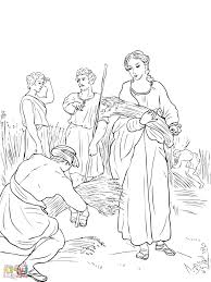 Ruth And Naomi Coloring Pages