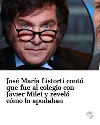 El humorista recordó que fue compañero del presidente y Karina Milei.  Enterate en el primer comentario 👇