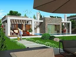 تصميم بيت تركى مودرن طابق واحد 4 غرف نوم 1 ماستر المسبح مساحة الارض 200 متر مربع والبناء 143 متر مربع Arab Arch House Styles House Plans Mansions