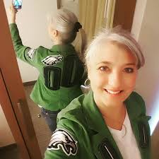 Appreciate handmade jacket with Eagles theme?