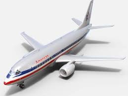 The 737 classics added capacity and incorporated cfm56 turbofan engines along with wing improvements. Boeing 737 500 American Airlines 3d Model