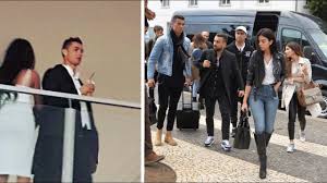 Rodriguez is as good as an adoptive mother to ronaldo's three children as well as her daughter, alana. Cristiano Ronaldo And Georgina Rodriguez First Joint New Year 2017 Youtube