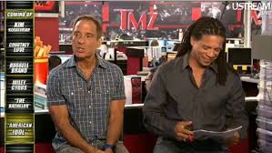 Harvey And Charles On Tmz Live Every Day On Ustream At 1 30 Pm Pt At Www Ustream Tv Tmz Tmz Russell Brand American Idol