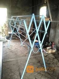 Buat jemuran lipat dinding dari besi bekas dari pada tidak berguna yok. Jemuran Pakaian Bahan Besi Galvanis Kuat Kab Bantul Jualo