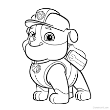 Dibujo Patrulla Canina Colorear
