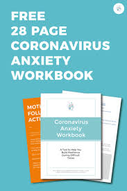 Folge deiner leidenschaft bei ebay! Coronavirus Anxiety Workbook The Wellness Society Self Help Therapy And Coaching Tools