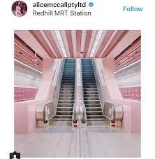 Its called redhill mrt station. The Redhill Mrt Station Bukit Merah Singapore Bukit Merah Redhill Station