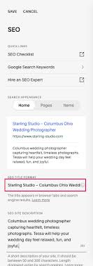 Whether you need a squarespace seo expert to help you enhance your seo, or you're just looking for some great squarespace seo tips, we're here to help. How To Edit The Home Page Meta Title In Squarespace For Seo