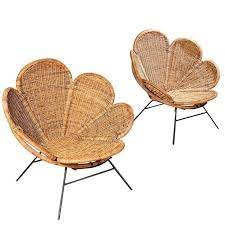 pair of wicker flower form garden or patio chairs wicker patio furniture patio chairs outdoor wicker chairs