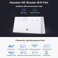 It will prompt for sim network . Huawei 4g Router Lite B311as 853 Buy Huawei 4g Router Lite B311as 853 Online At Low Price In India Amazon In